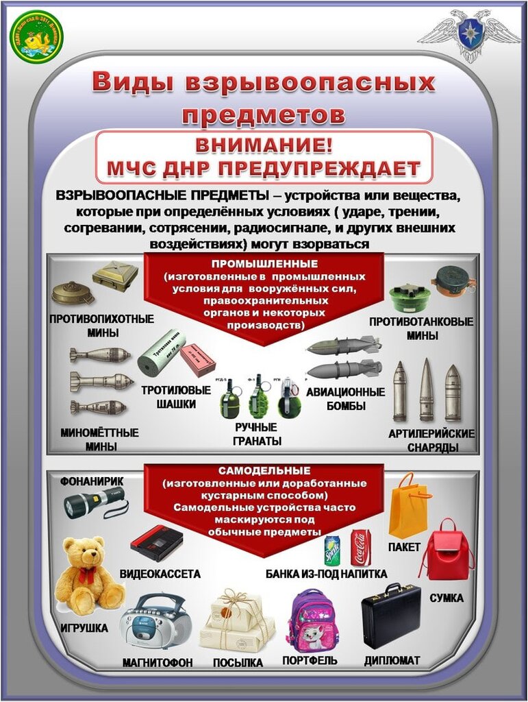 Правила поведения при обнаружении взрывоопасных предметов презентация