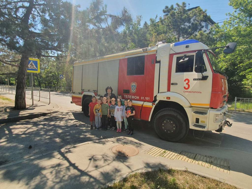 В детском саду прошли учения по пожарной безопасности